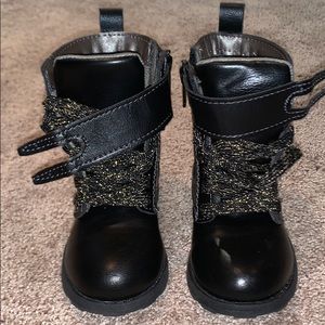 NEW Black Carter’s Toddler Boots size 6